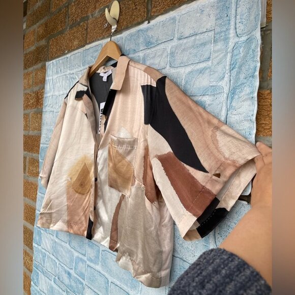 Kristen Giorgi x Lunya Washable Silk top size large - Picture 6 of 16